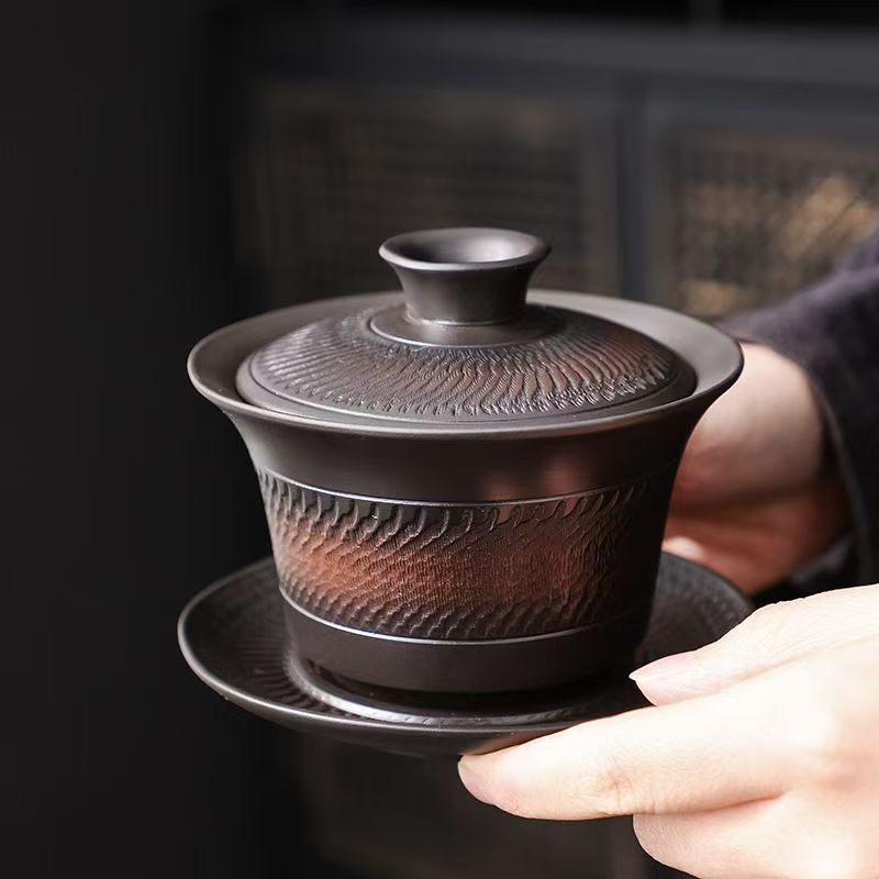 Handmade Ceramic Mug - Juego de Té de Cerámica Jianshui,