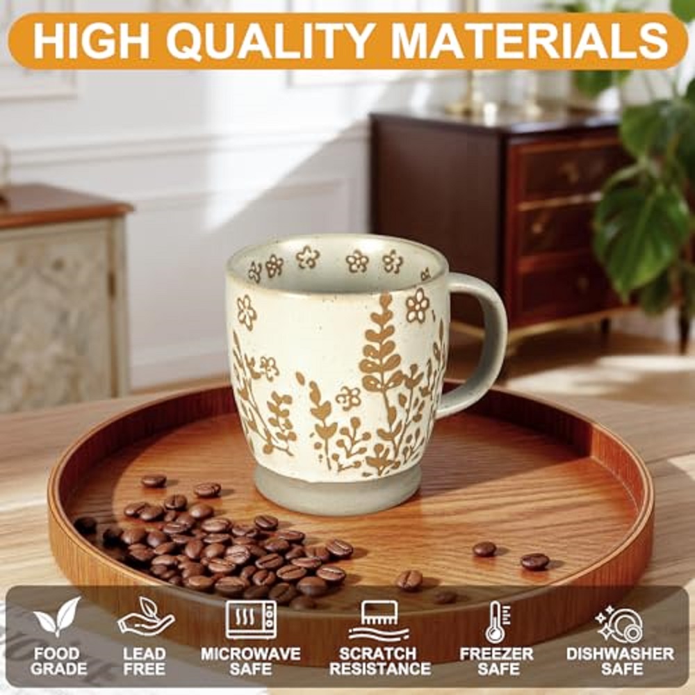 Taza de Café de 18 oz, Regalo  - Handmade Ceramic Mug reseña y precio